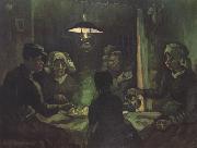 Vincent Van Gogh The Potato eaters (nn04) painting